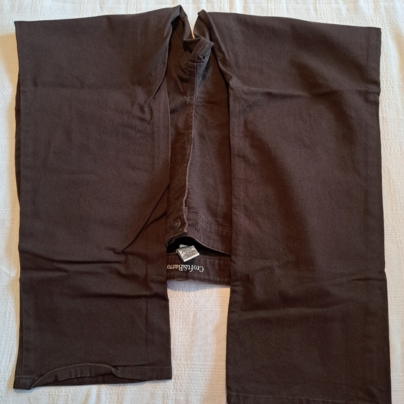 Croft & Barrow size 18 average women's brown classic fit straight leg VGUC - Picture 7 of 7